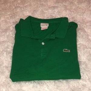 Lacoste Green Polo
